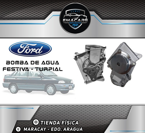 Bomba De Agua Festiva Turpial Mazda 323 Kia Río 1.3