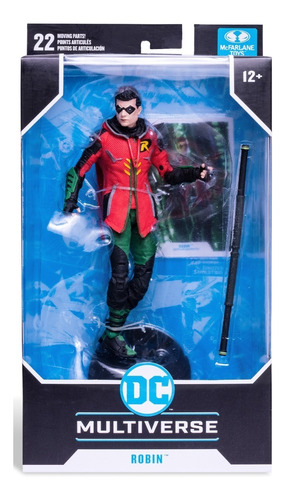 Figura Dc Multiverse Robin (gotham Knights) Mcfarlane