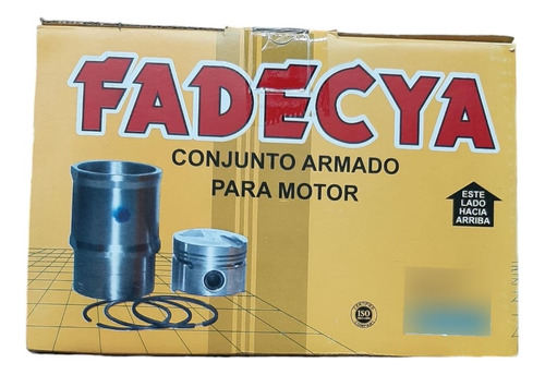 Conjunto-piston P/ Peugeot-indenor Xd488 4 Cil (fade)