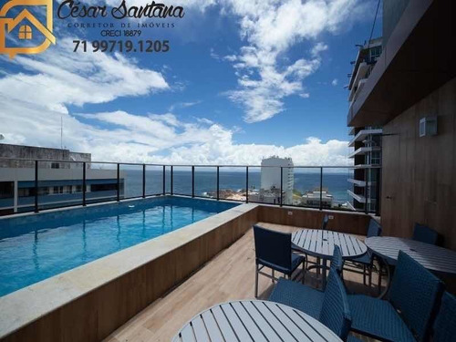 Imagem 2 de 20 de Alugo Apartamento Mobiliado 1/4 Varanda - Barra Ap02174