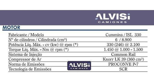 Volkswagen 24-330 Constellation 6x2 Automático Cummins + Iva