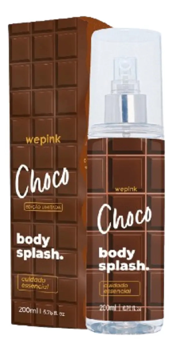 Body Splash Choco Body splash 200ml - Wepink Volume Da Unidade 200 Ml