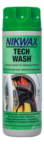 Nikwax Tech Wash, Verde, 10 Onzas Lquidas