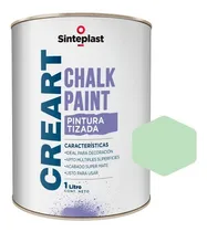 Comprar Chalk Paint Creart Sinteplast 1l - Verde Pacífico - F R