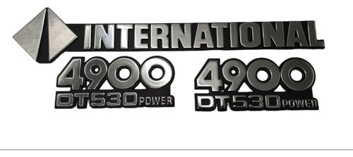 International Truck Hood 4900 Dt 530 Power Emblema X3