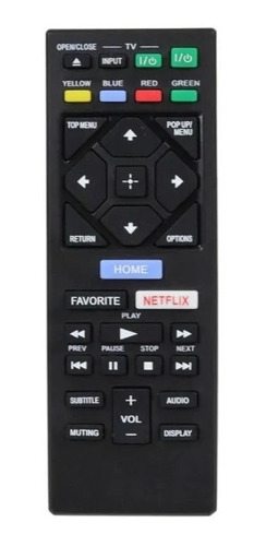 Control Remoto Para Sony Bluray Rmt-vb100u Netflix