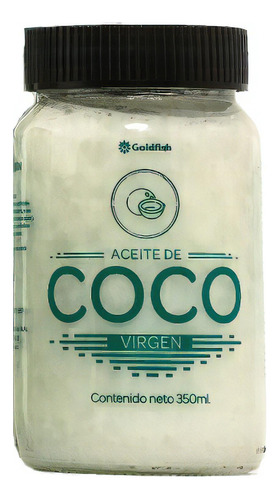 Aceite De Coco Virgen GoldFish x 350ml Envase PET