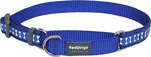 Rojo Dingo Reflectante Collar De Perro Martingale, E05um