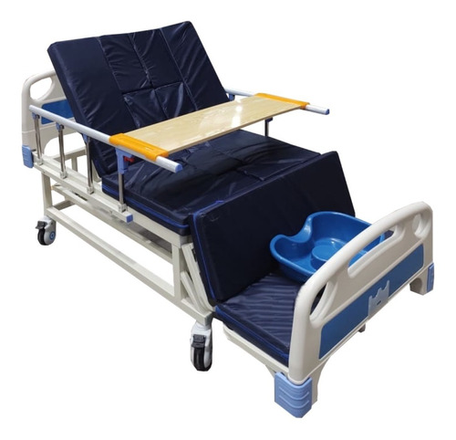 Cama Hospitalaria Y Silla Cardiaca Con Cómodo Y Colchón