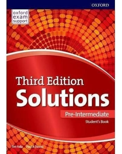 Solutions Pre-intermediate (3rd.edition) - Student's Book +