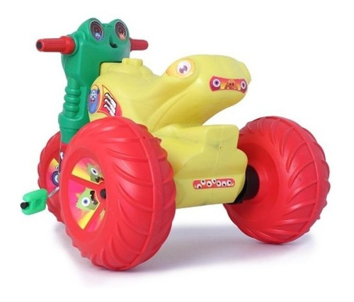Imagen 5 de 6 de Triciclo Montable Monster Boy Toys Cómodo Divertido