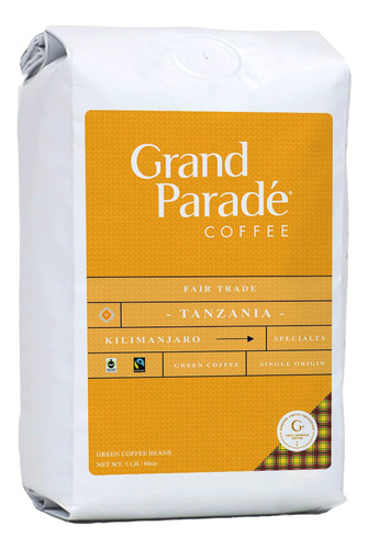 Grand Parade Coffee, Granos De Café Verde Sin Tostar De 5 .