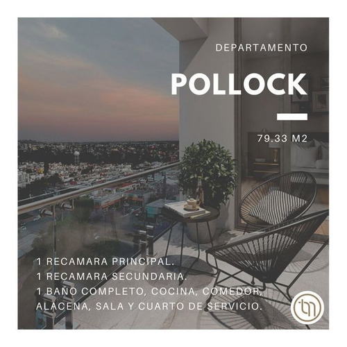 Imagen 2 de 13 de Departamento En Venta Torre Mirai Pollock