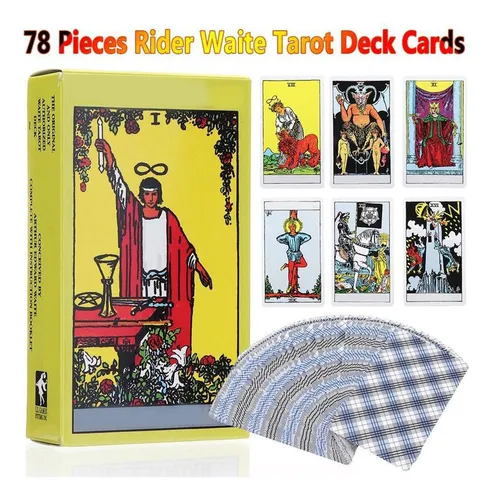 Cartas Del Tarot Inglés Baraja Clásica Cartas Del Tarot 78pc