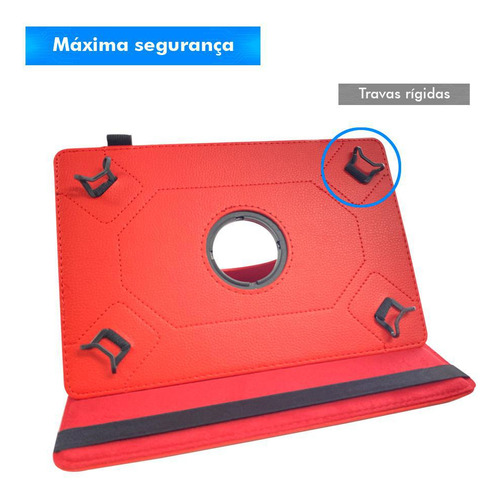 Capa Tablet Multilaser M10 M10a Giratória - Azul Marinho