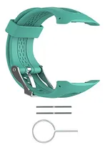 Comprar Correa De Repuesto Para Garmin Forerunner 10\u002F15 Para Mujeres\u002Fhombre, Correa De Silicona Tenyun Para Garmin Forerunner 10\u002Fgarmin Forerunner 15 (verde Azulado, Tamaño Pequeño 0.8 X 0.8 Pulgadas)