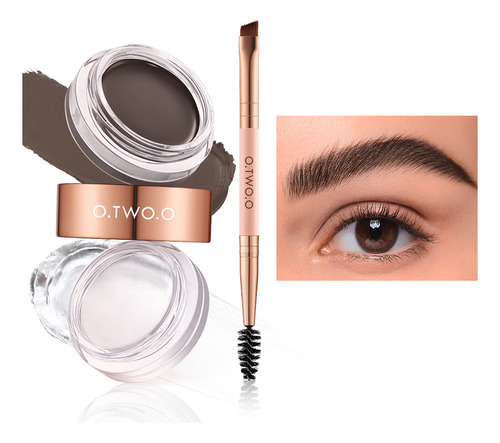Lock-on Liner&brow Cream Pomada Para Cejas O.two.o Shaping