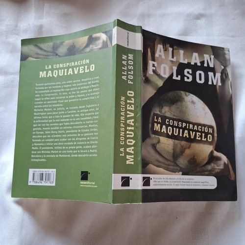 La Conspiracion Maquiavelo - Allan Folsom - Roca Ed 2008 (Usado)