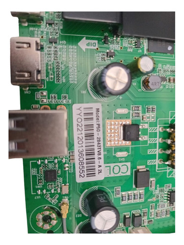 Placa Principal + Fonte Hqs32nkh P502843tv86