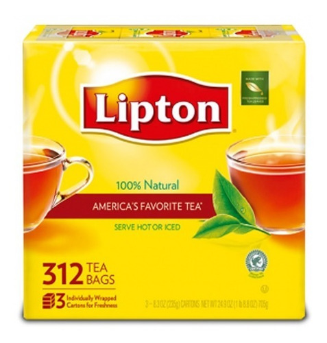 Aromatica Te Negro Lipton 100% Natural P - g a $283