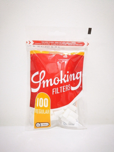 Filtro Regular Smoking X Caja X25 Filtros Regulares 8mm