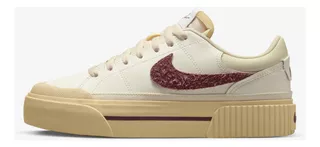 Zapatillas Para Mujer Nike Court Legacy Lift Blanco