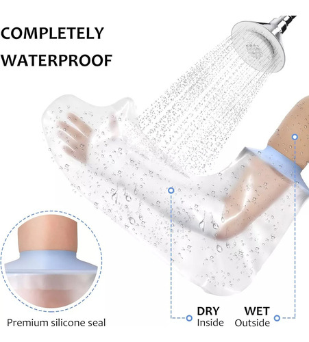 ! Funda De Yeso Impermeable For Brazo De Ducha