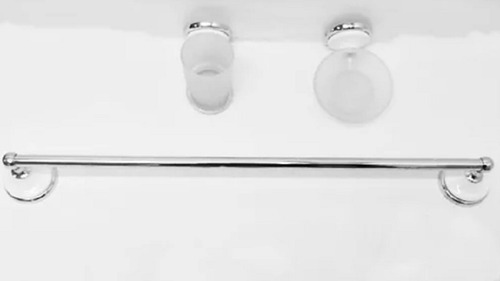 Juego De Accesorios De Baño Metálico 5 Pza.