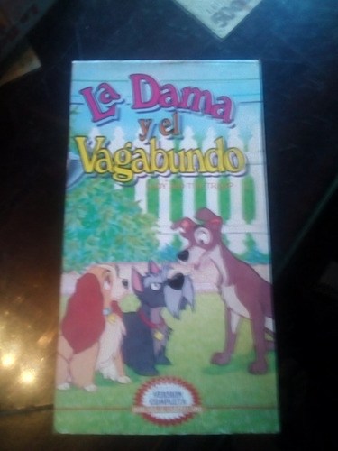 Vhs Disney Originales En Castellano La Dama Y El Vagabundo