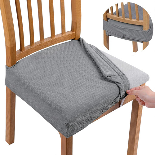 Fundas De Asiento Para Silla De Comedor (jacquard, Desmontab