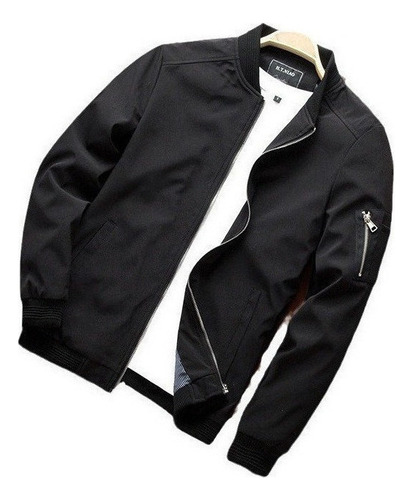 Chaqueta Bomber Deportiva Casual De Estilo Universitario