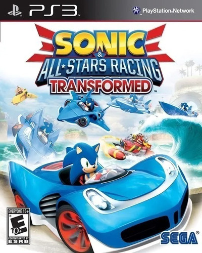 Imagen 1 de 5 de Sonic All Stars Racing Transformed Ps3 Juego Fisico Sellado