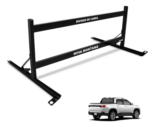 comprar Separador De Cargas Chevrolet Montana 2023 Aço Preto