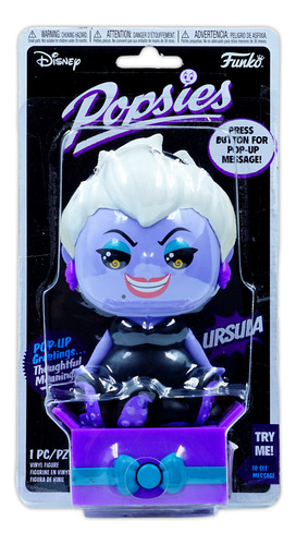 Funko Popsies Disney Ursula Pop Up Message Magical Detalle