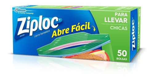 Ziploc Bolsa Llevar Chica 50 Unidades - 12 Paquetes