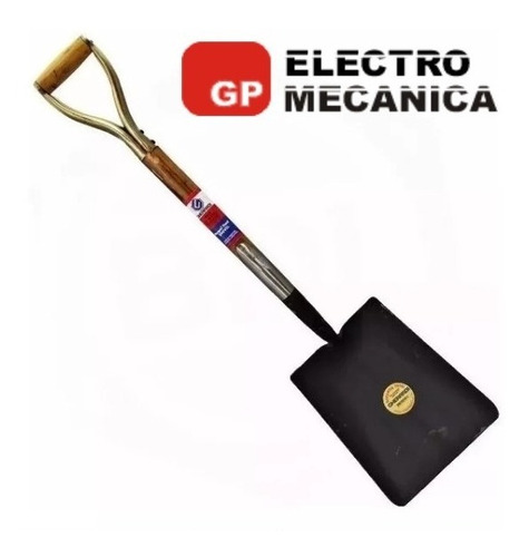 Imagen 2 de 7 de Pala Ancha Gherardi Acero Forjada Templada Primera Calidad