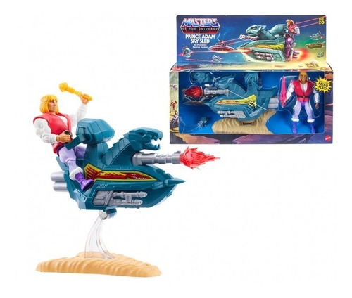 He-man Y The Master Of The Universe/jet Sled Y Príncipe Adam