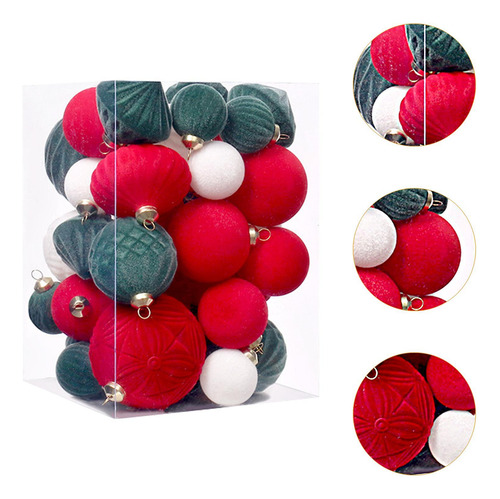 35 Bolas De Adornos Navideños Colgantes Para Fiestas,