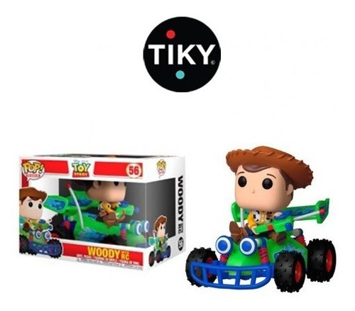 Funko Pop Woody With Rc De Toy Story Original Rides