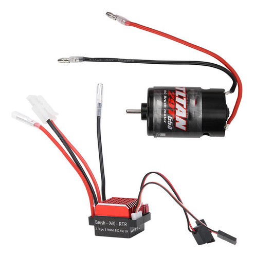 Controlador Electrónico De Velocidad 550, Motor Cepillado 36