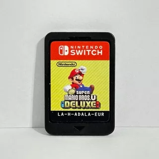 New Super Mario Bros U Deluxe Nintendo Switch Físico Sin Caj