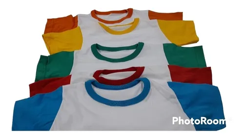 Remeras combinadas online para sublimar