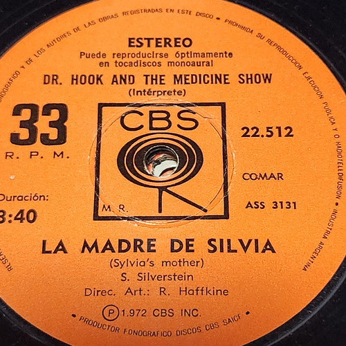 Simple Dr Hook And The Medicine Show Cbs C8