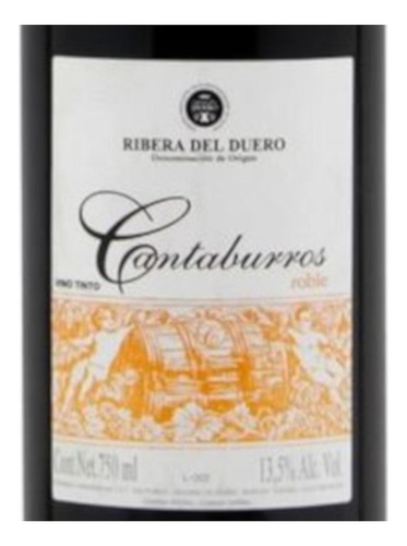 Vino Tinto Cantaburros Roble 750 Ml