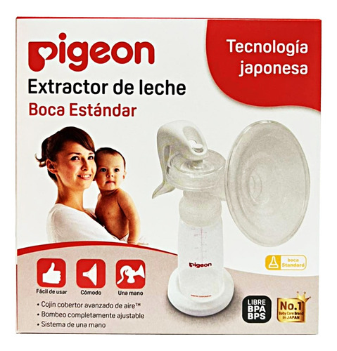 Extractor Manual De Leche Pigeon Tecnologia Japonesa