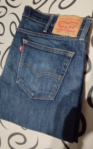 Jeans Levis 510 W38 L34 Importado, Unico!