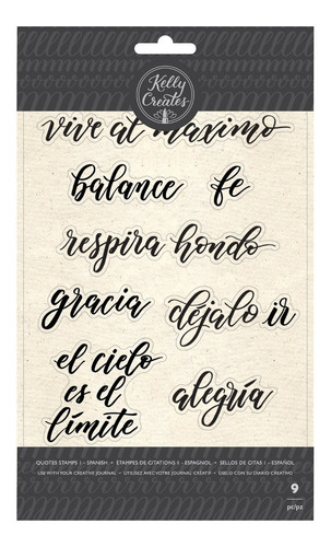 Scrapbooking Sellos De Silicona - Sellos De Citas - Quotes