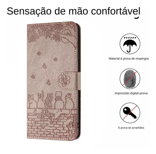 Funda De Piel Para Samsung A06 A16 A26 A36 A56 A05 A15 A25 A