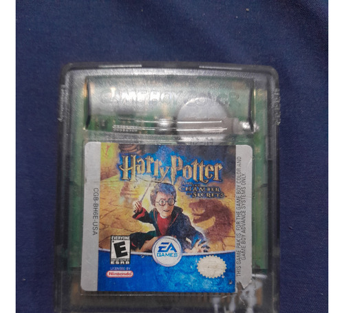 Harry Potter And Chamber Of Secret Nintendo Game Boy Colors