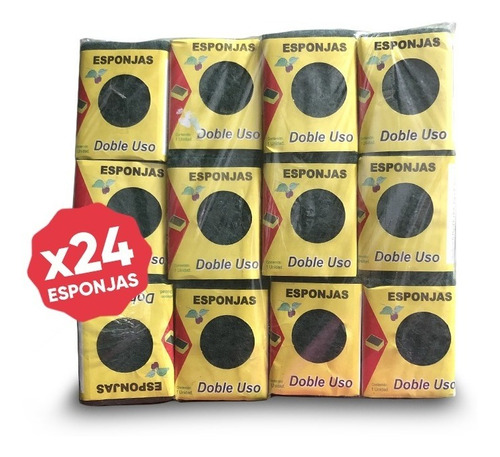 Esponjas Doble Uso Altamente Resistentes Paquete De 24 Und.